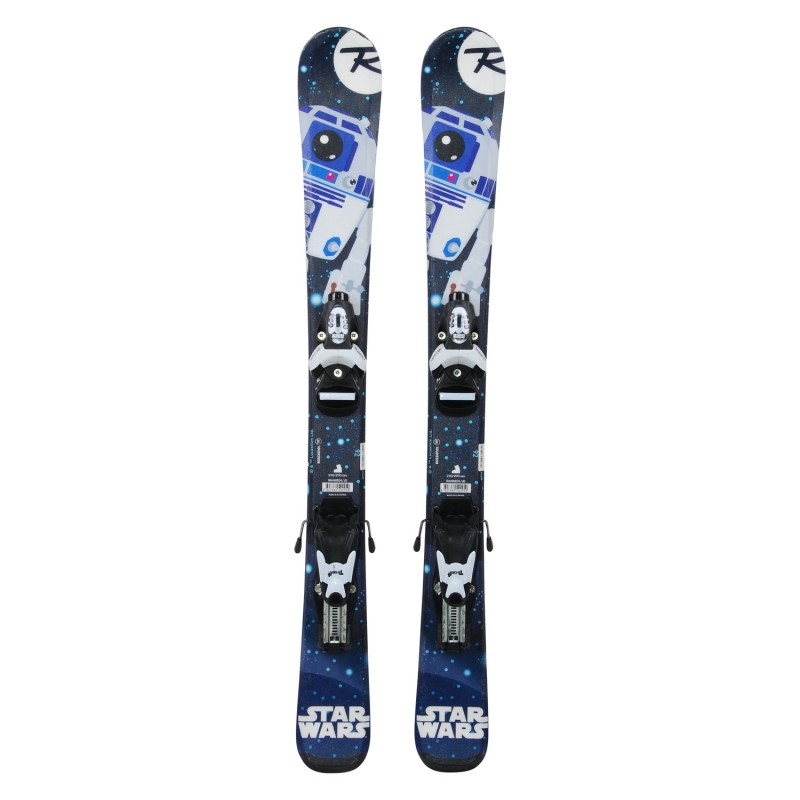 Rossignol スター・ウォーズ R2-D2 スキー板 Rossignol Star Wars R2D2 junior used ski + bindings