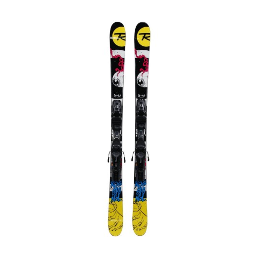 Ski occasion Junior Rossignol Scratch pro  + fixations - Qualité A