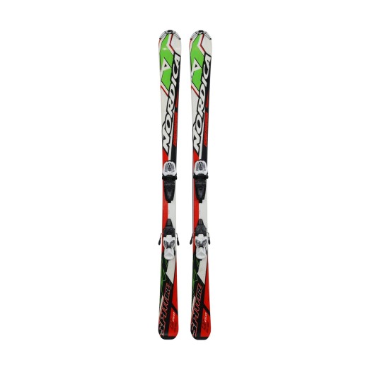 Ski occasion Junior Nordica Dobermann Spitfire + fixations - Qualité A