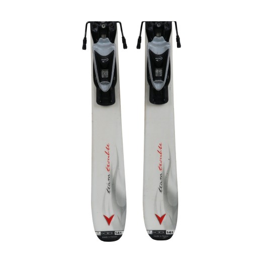 Ski occasion junior Dynastar Team trouble flamme + fixations - Qualité A