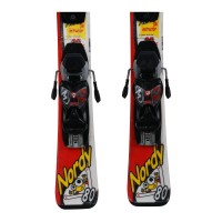 Ski occasion junior Nordica Nordy + fixations - Qualité A