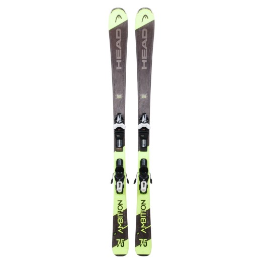 Ski occasion Head Ambition 75 + fixations - Qualité A
