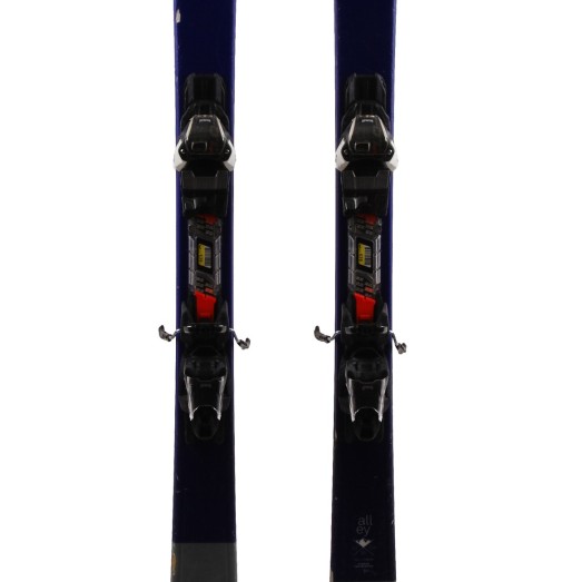  Used Volkl Alley yellow purple ski + Bindungen