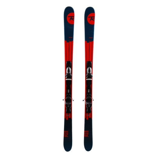  Rossignol Spray Red Blue Ski + bindings