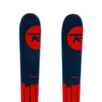  Rossignol Spray Red Blue Ski + fijaciones