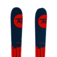  Rossignol Spray Red Blue Ski + fijaciones