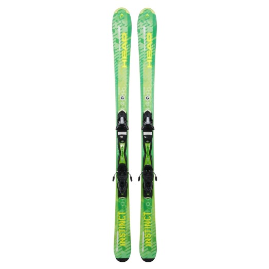 Ski occasion Head Pure instinct vert + fixations - Qualité A