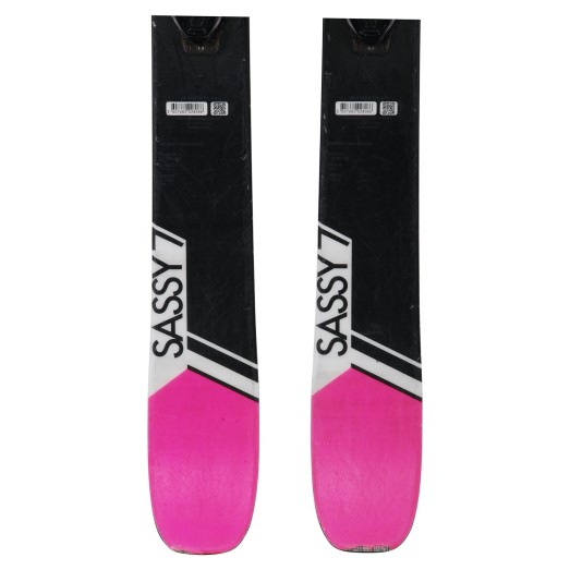 Ski occasion Rossignol Sassy 7 + fixations - Qualité A