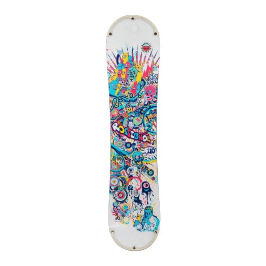 Snowboard occasion junior Rossignol scan + fixation coque - Qualité A