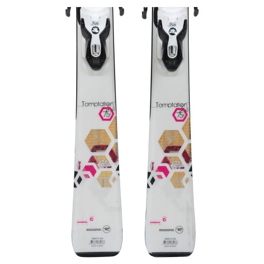 Ski Rossignol Temptation 75 S + bindings - Quality A