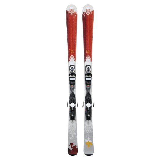 Ski occasion Wedze Lady Belle bois + fixations - Qualité A