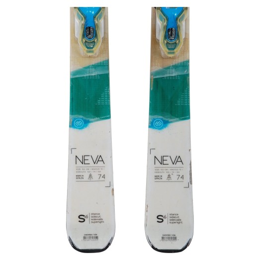 Esquí Dynastar Neva 74 Flat + fijaciones - Calidad B