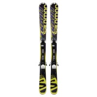 Mini Ski occasion Salomon Shortkart + fixations Qualité A