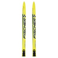 Esquís de fondo Junior Fischer RCS Sprint Crown + fijaciones NNN - Calidad B
