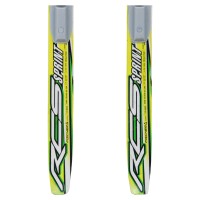 Cross-country ski  junior Fischer RCS Sprint Crown + bindings SNS profil - Quality A