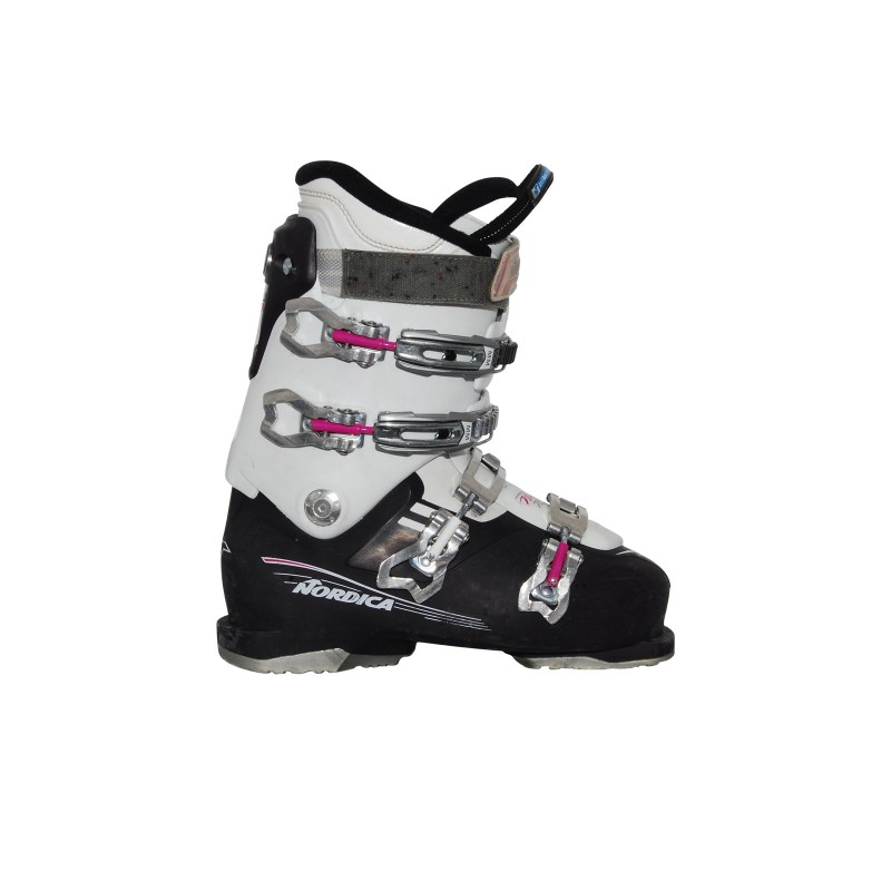 Schuh Ski gebraucht Nordica NXT 75 R W Lila weiß - Qualität A