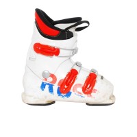Junior used ski boot Rossignol Hero J3/J4 orange blue - Quality B