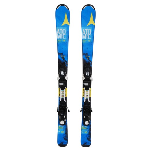 Ski occasion Junior Atomic Vantage Series bleu + fixations - Qualité A