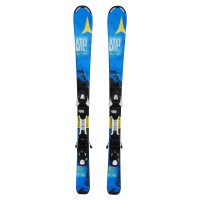 Ski occasion Junior Atomic Vantage Series bleu + fixations - Qualité A