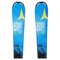 Ski occasion Junior Atomic Vantage Series bleu + fixations - Qualité A