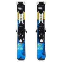 Ski occasion Junior Atomic Vantage Series bleu + fixations - Qualité A