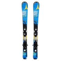 Ski occasion Junior Atomic Vantage Series bleu + fixations - Qualité B