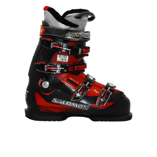 Chaussure de ski occasion Salomon mission 770 noir/rouge - Qualité B
