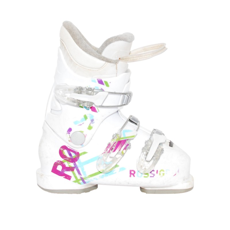 Chaussure de ski occasion junior Rossignol fun girl 4 - Qualité A