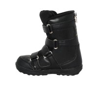 Boots snowboard occasion junior Rossignol noir scratch - Qualité B