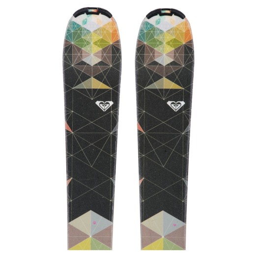 Gebrauchte Skier Roxy Dreamcatcher 85 + Befestigungen
