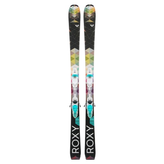 Gebrauchte Skier Roxy Dreamcatcher 85 + Befestigungen