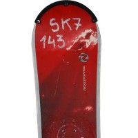 Snowboard occasion Rossignol Roc D + fixation coque - Qualité B