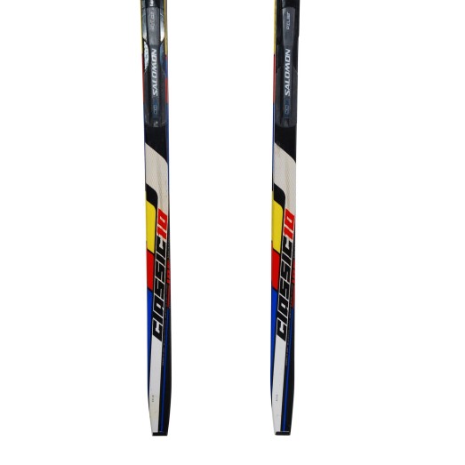 Ski de fond occasion Junior Salomon équipe 10 Jr Cl + fixation SNS Pilot - Qualité A