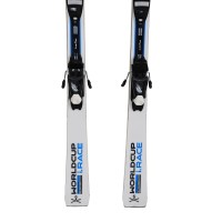 Ski occasion junior Head Worldcup Rebels i.race + fixations - Qualité B