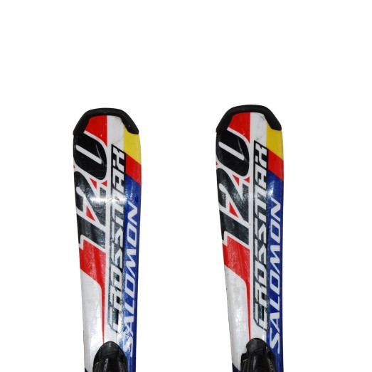 Mini Esquí Salomon Crossmax 120 + fijaciones - Calidad B