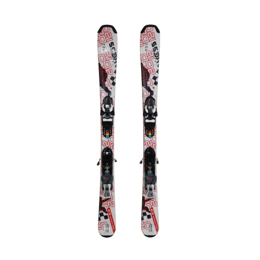 Mini Ski Usato Salomon assi - attacchi - Qualità B