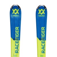 Ski occasion junior Volkl racetiger SL 11-13 + fixations - Qualité A