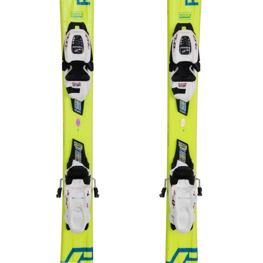 Ski occasion junior Volkl racetiger SL 11-13 + fixations - Qualité A