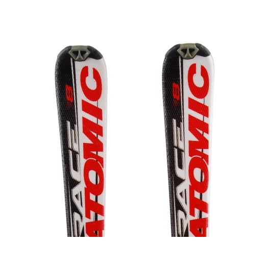 Ski occasion junior Atomic race Noir 8 Qualité A + fixations