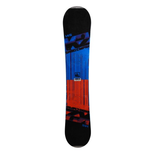 Used snowboard K2 SNBD company blue / violet + binding