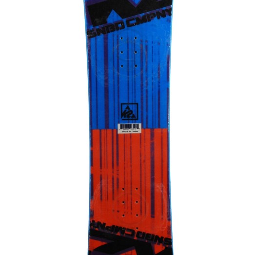 Used snowboard K2 SNBD company blue / violet + binding
