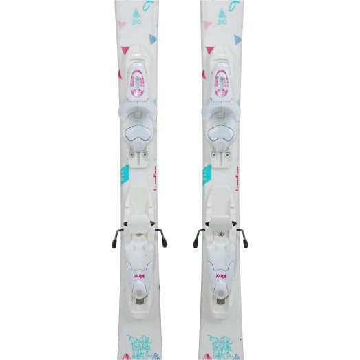 Ski occasion Junior Wedze Starliner Miny + fixations - Qualité A