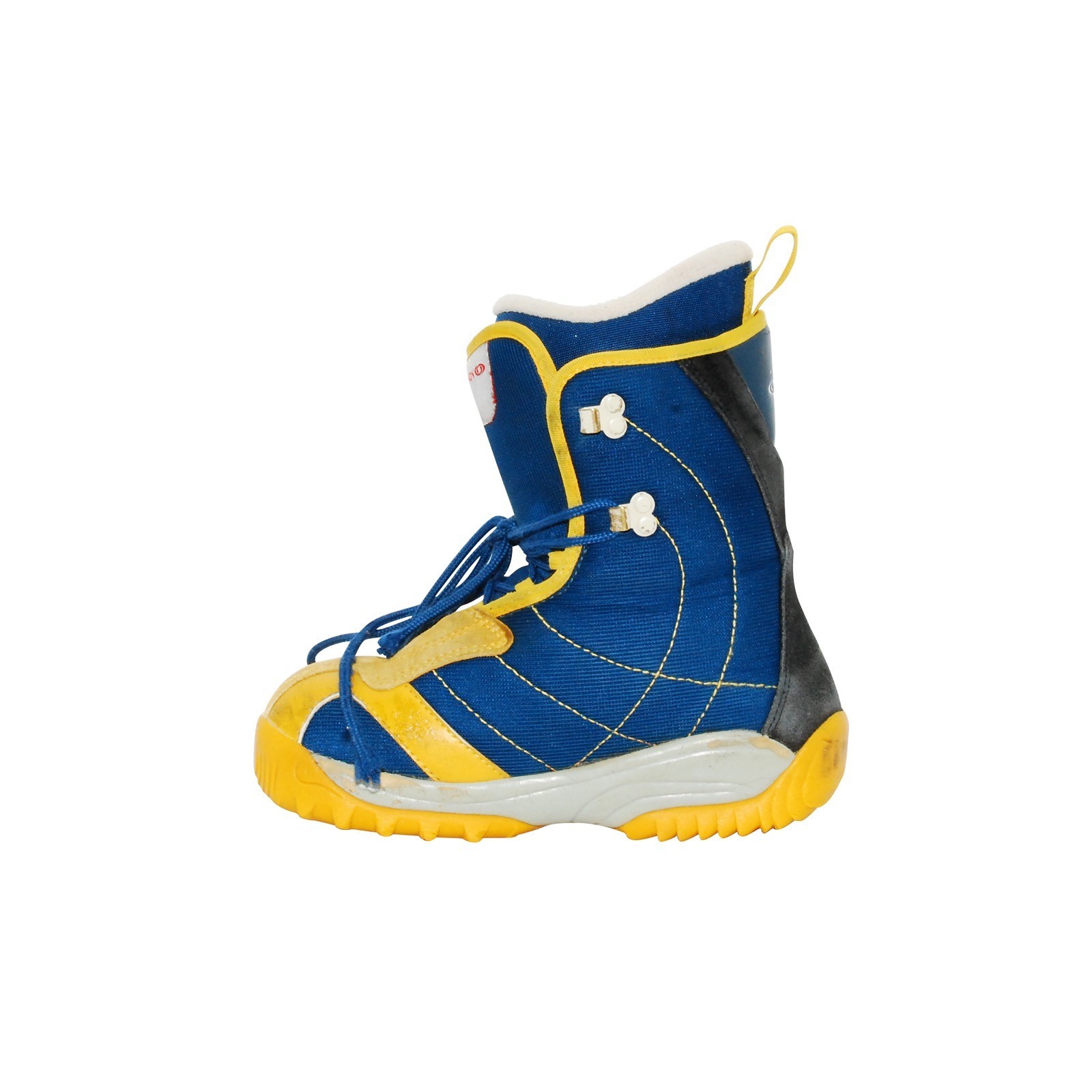 Botas usadas Junior Salomon Talapus azul/amarillo