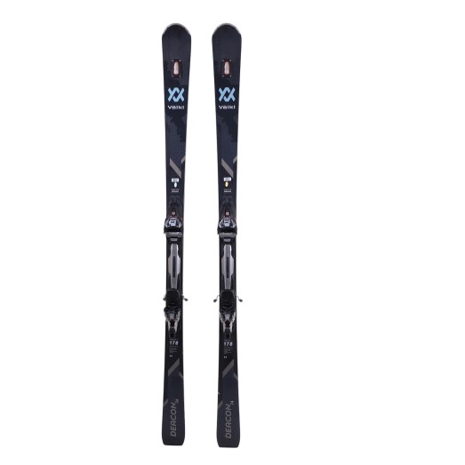 Esquí Test Volkl Daecon 74 Black 2021 + fijaciones