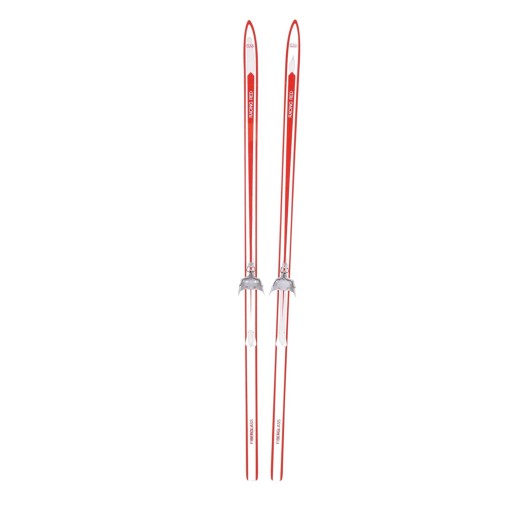 Used cross-country skiing Elan Fiberglass Racing Red + binding - Quality A