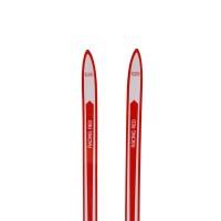 Ski de fond occasion Elan Fiberglass Racing Red + fixation - Qualité A