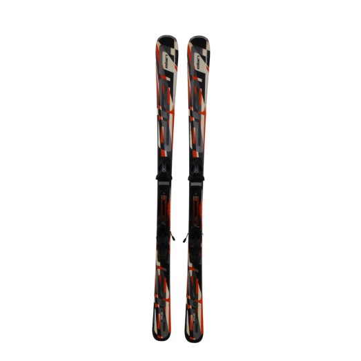 Ski occasion Elan Eflex 6 noir orange + Fixations