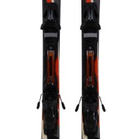 Ski occasion Elan Eflex 6 noir orange + Fixations - Qualité B