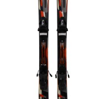 Ski occasion Elan Eflex 6 noir orange + Fixations - Qualité C