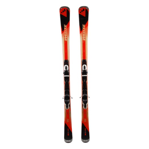  Ski verwendet Wedze Xlander 500 Orange + Bindungen